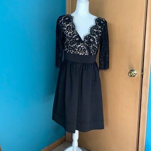 Black cocktail dress